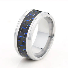 Titanium Steel Carbon Fiber Ring