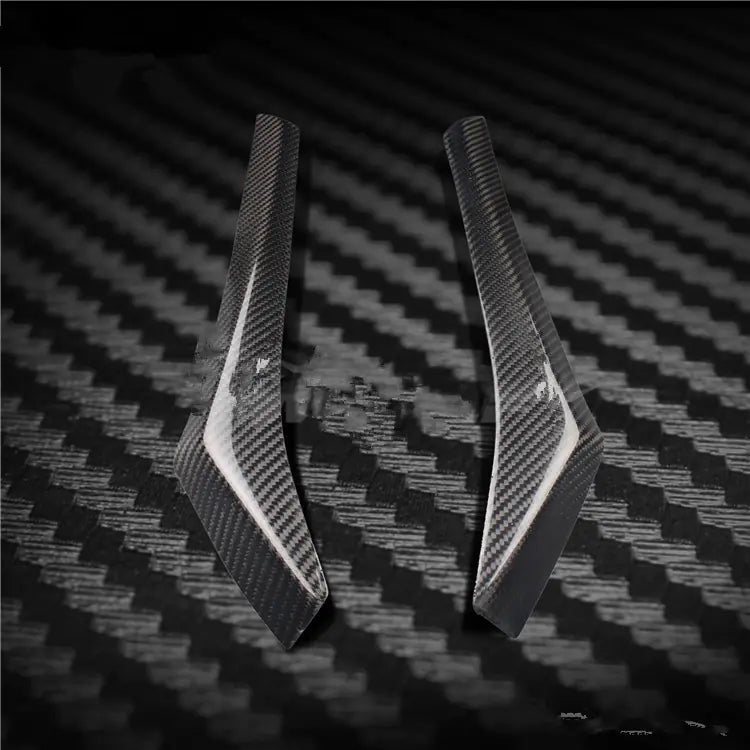 Carbon Fiber Headlight Eyebrows for Car Modifications