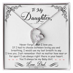 My Baby Girl - Forever Love Necklace
