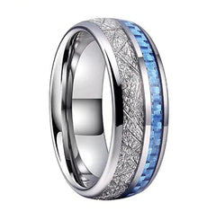 Tungsten Carbon Fiber Wedding Ring